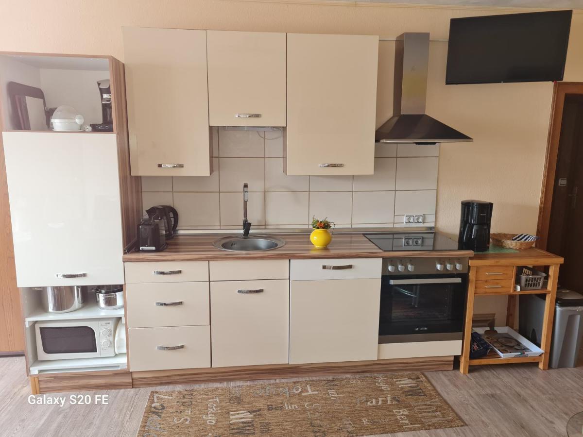 באד סקסה Ferienwohnung Kranich מראה חיצוני תמונה