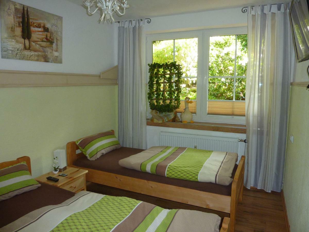 באד סקסה Ferienwohnung Kranich מראה חיצוני תמונה